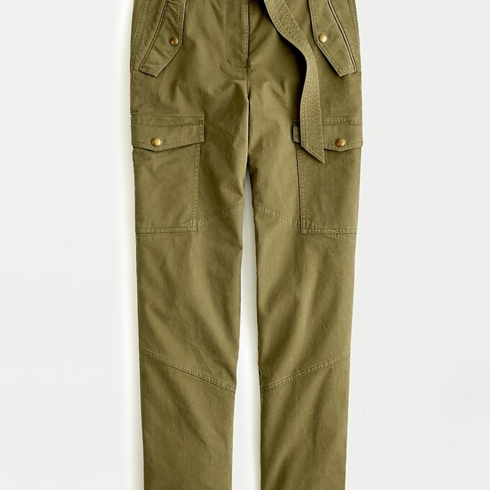 J.Crew Belted Military Pant, Size 8